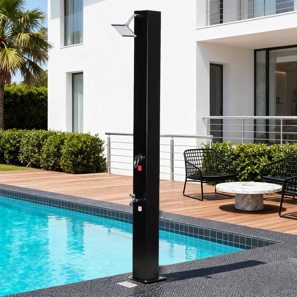 LY35L04-SS ฝักบัวพลังงานแสงอาทิตย์กลางแจ้งความจุสูง